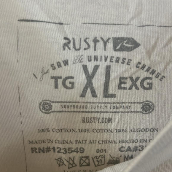 Rusty Brand T-Shirt - Picture 2 of 2